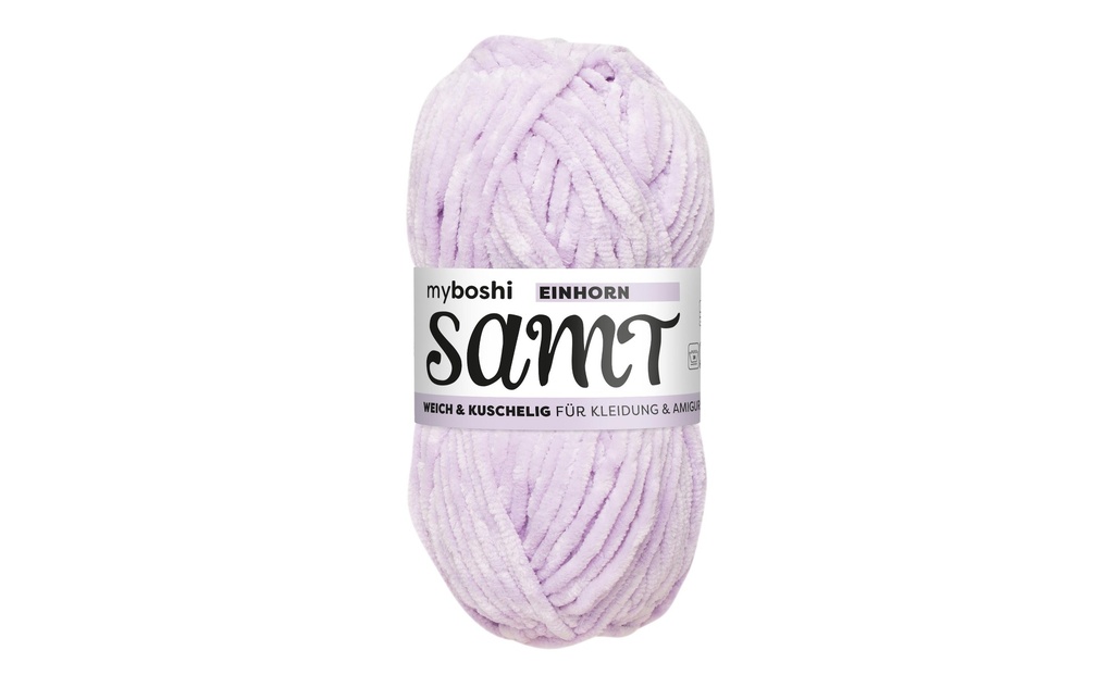 myBoshi Laine Velours chenille licorne 100 g, 100 m