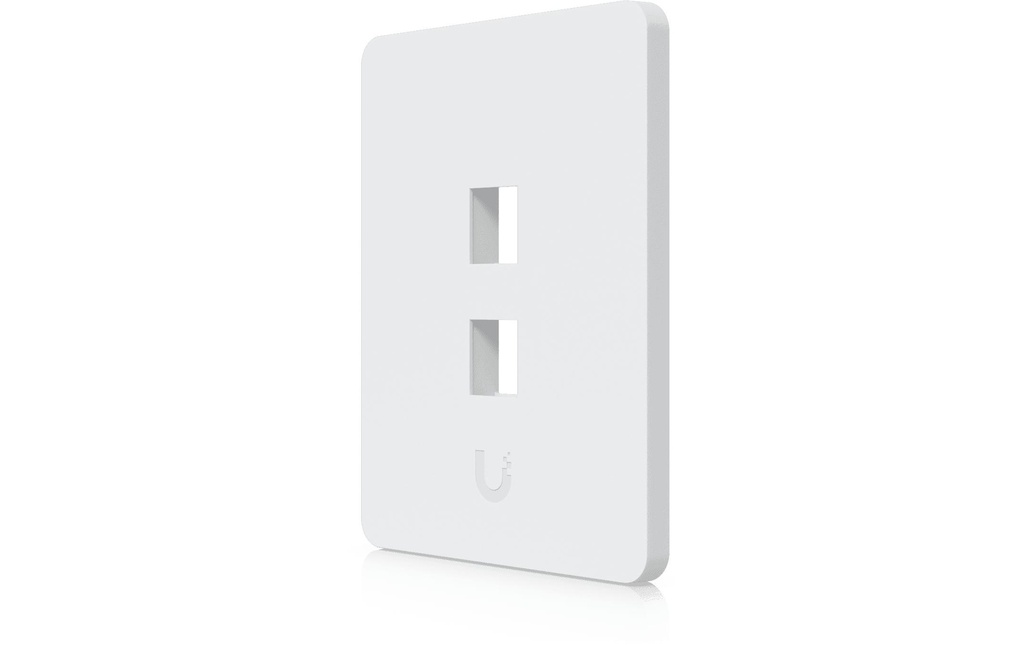 Ubiquiti Vertical Paintable Keystone Wall Plate 2 ports, pack de 4