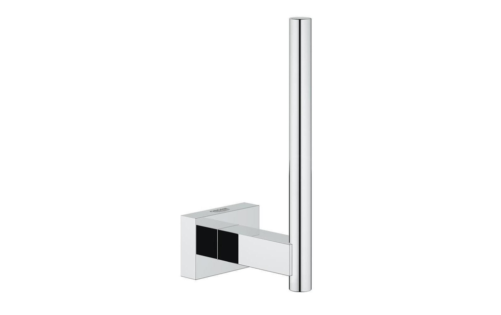 GROHE Porte-rouleau pour papier toilette Essentials Cube chrome