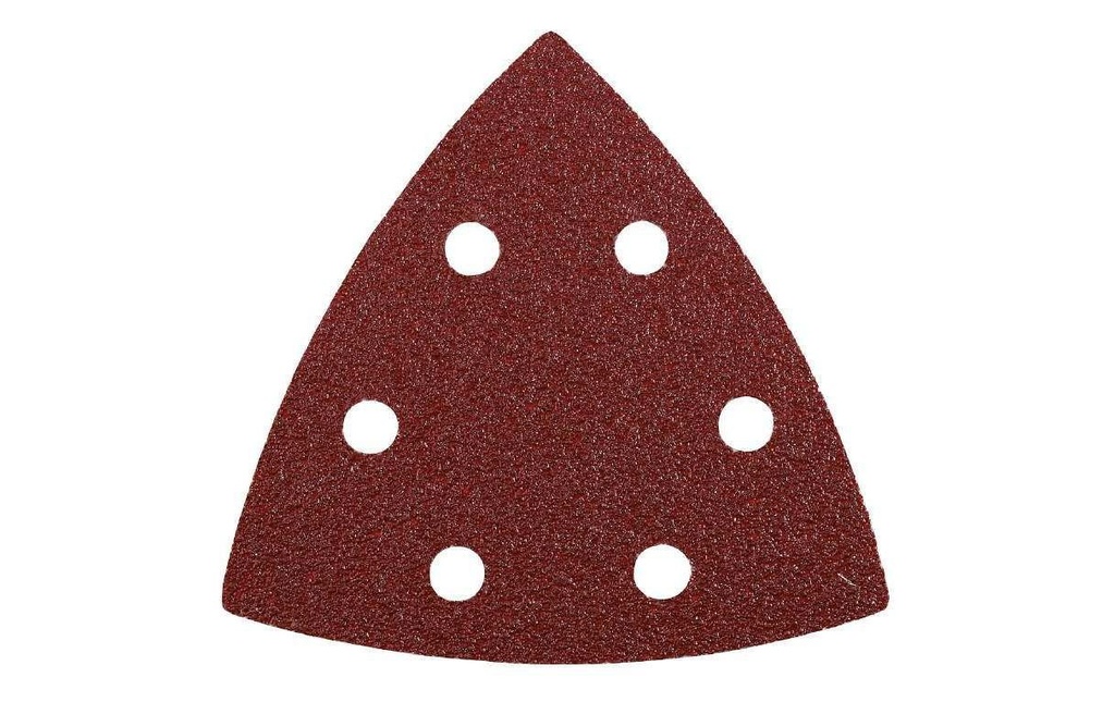 kwb Feuilles abrasives triangulaires avec bande auto-agrippante K40 emballage professionnel