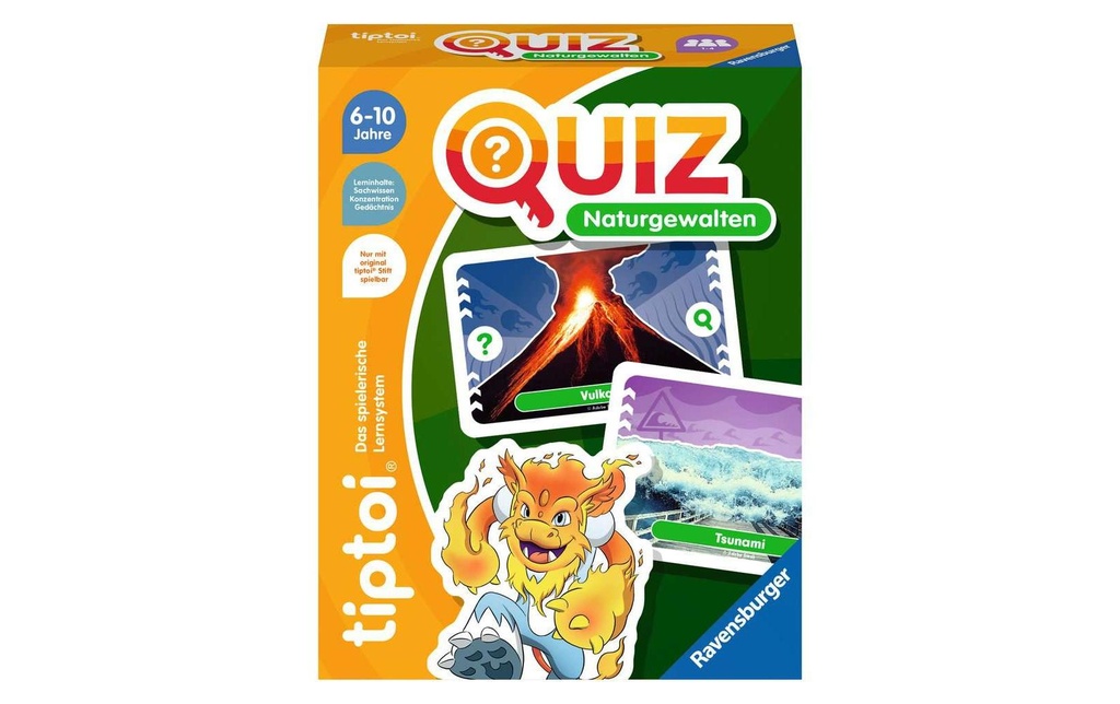 tiptoi Jeu Quiz Naturgewalten