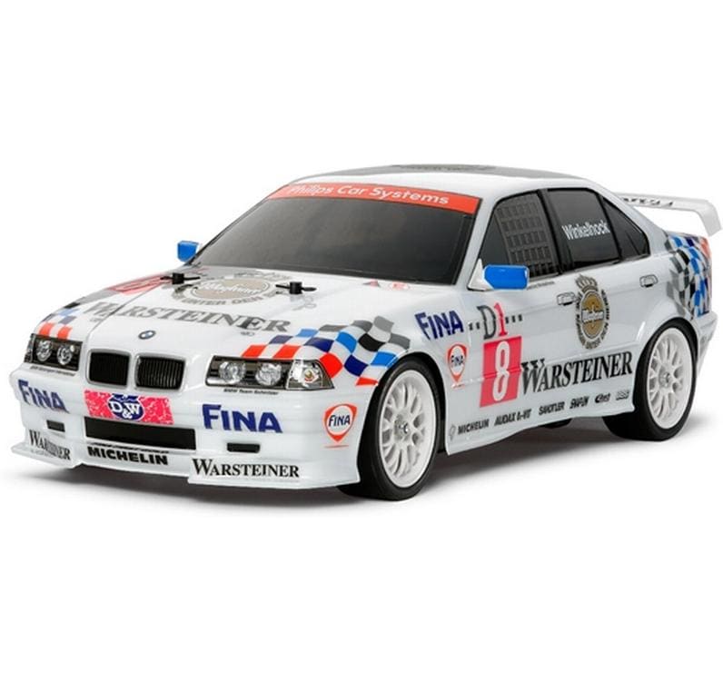 Tamiya Voiture de course BMW 318i STW Kit de construction, 1:10
