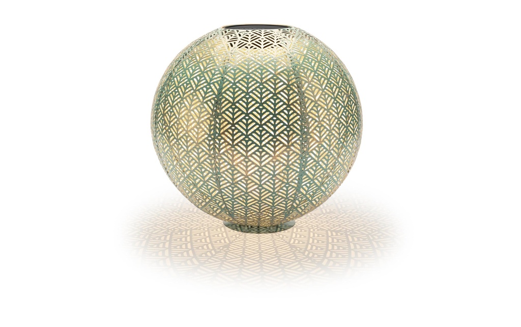 STT Photophore Solar Antic Ball Sofia, Ø 40 cm, Aqua