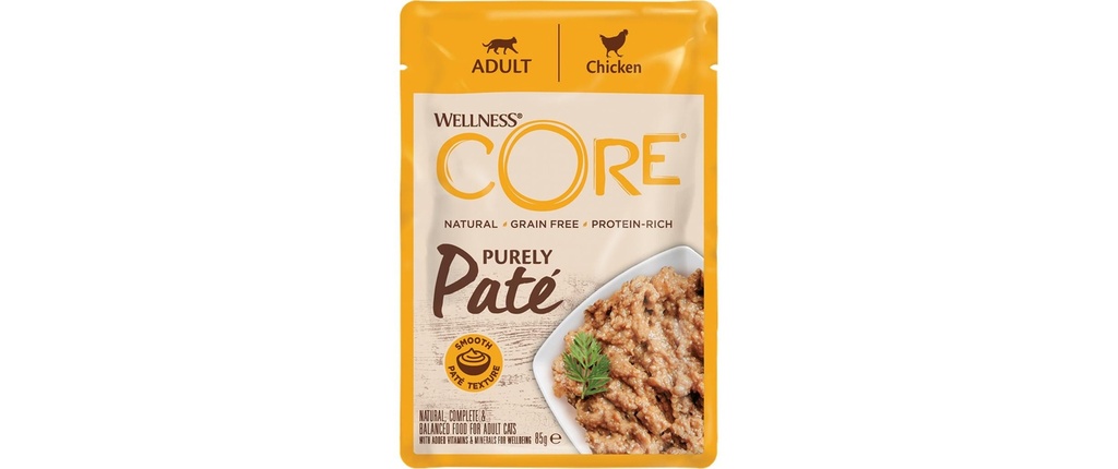 Wellness Core Alimentation humide Poulet 85g