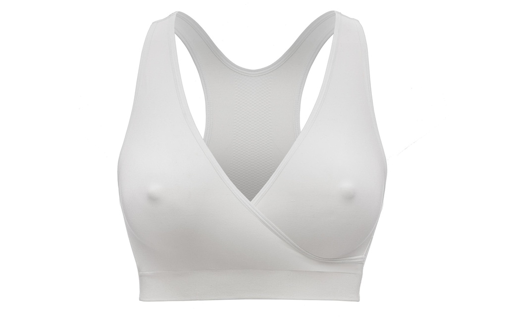 MEDELA Soutien-gorge d’allaitement et de sommeil Keep Cool Blanc XL