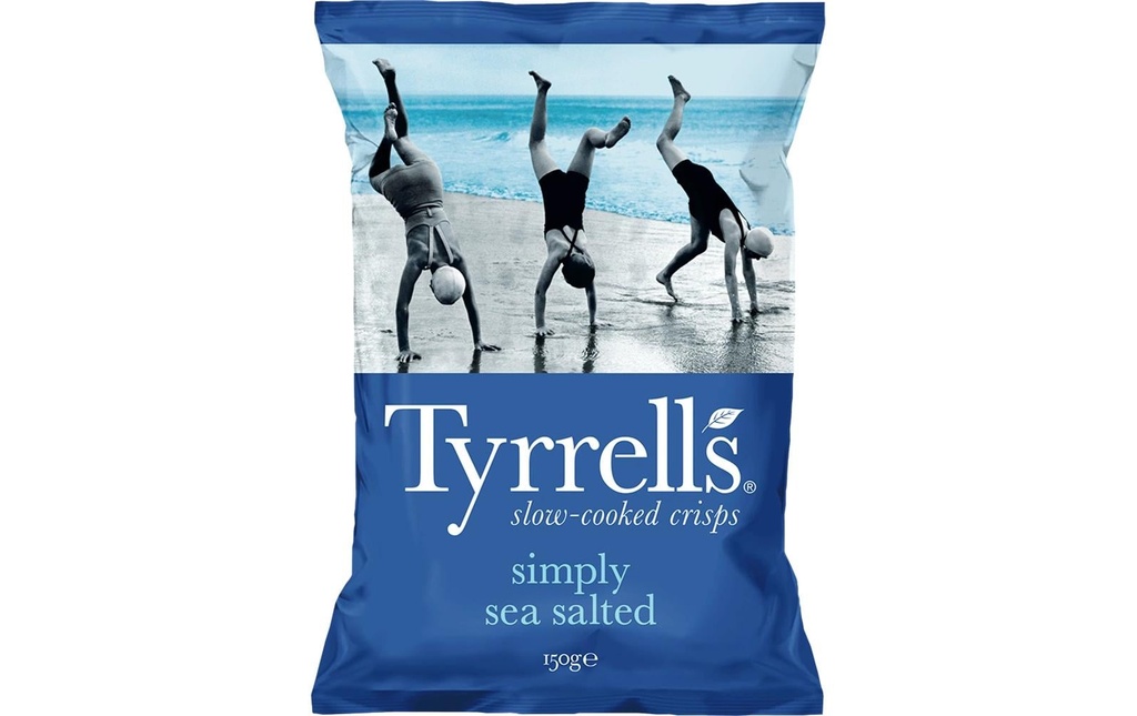 Tyrrell's Chips Simply Sea salé 150 g