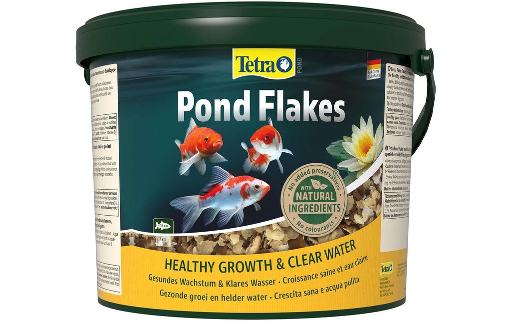 Tetra Aliments pour bassin Pond Flakes, 10 l