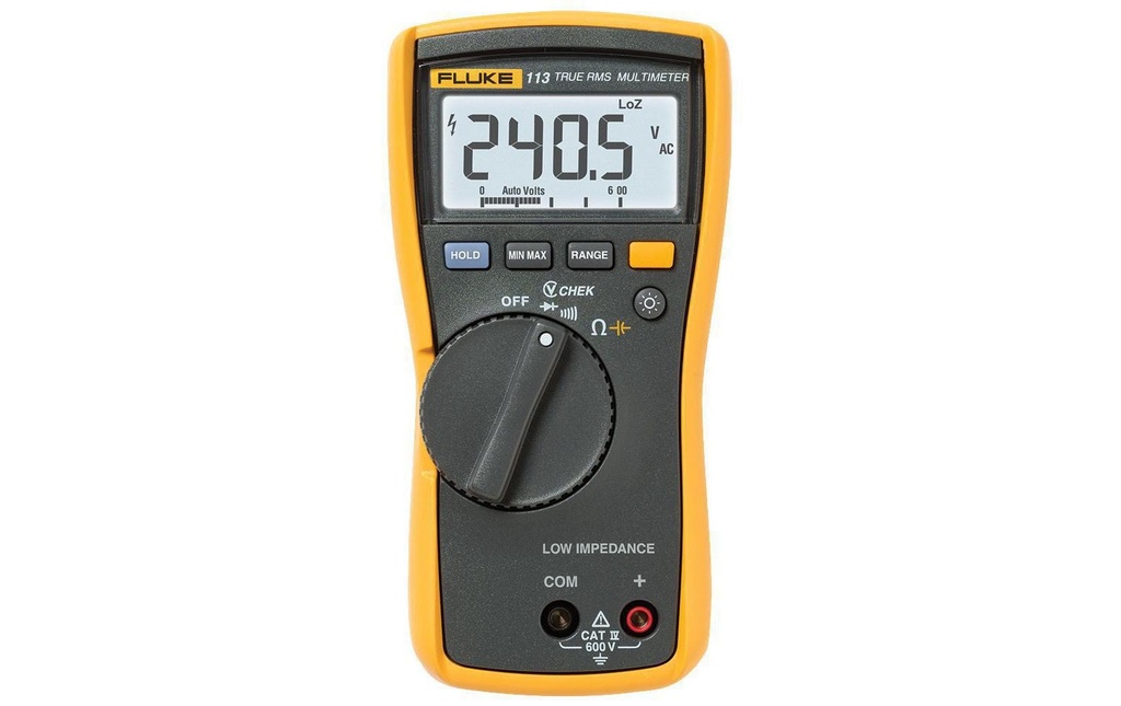 Fluke Multimètre 113 Digital 600 Vca
