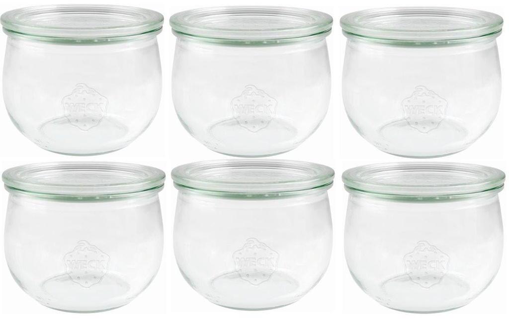 Weck Bocaux à conserves 500 ml, 6 Pièce/s