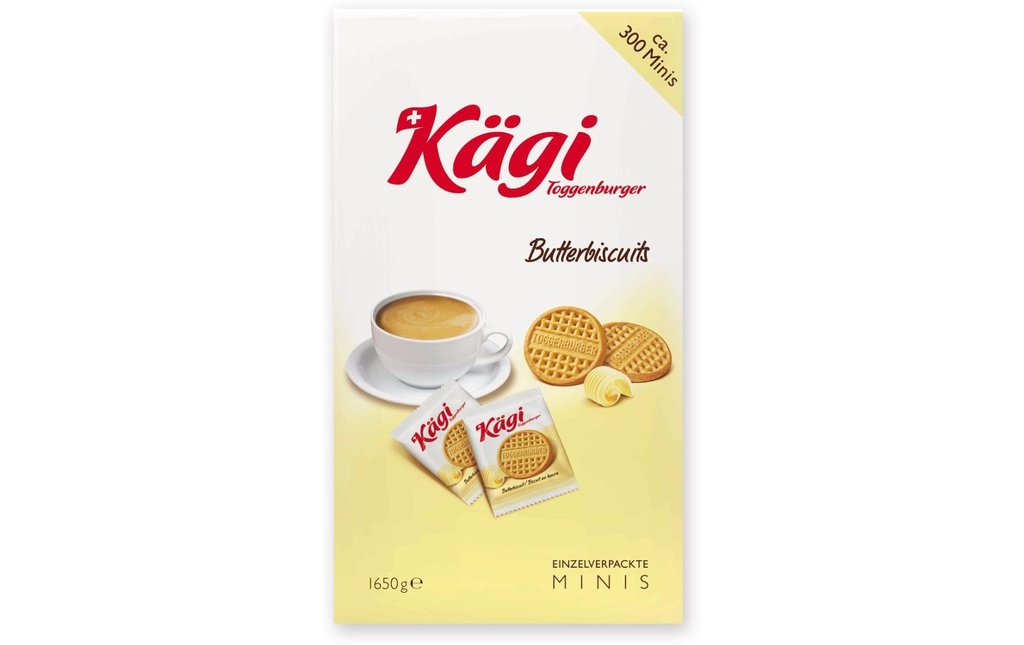 Kägi fret Petits gâteaux Toggenburger Minis Butterbiscuit 1.65 kg