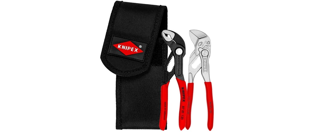 Knipex Set de mini-pinces dans un sac banane