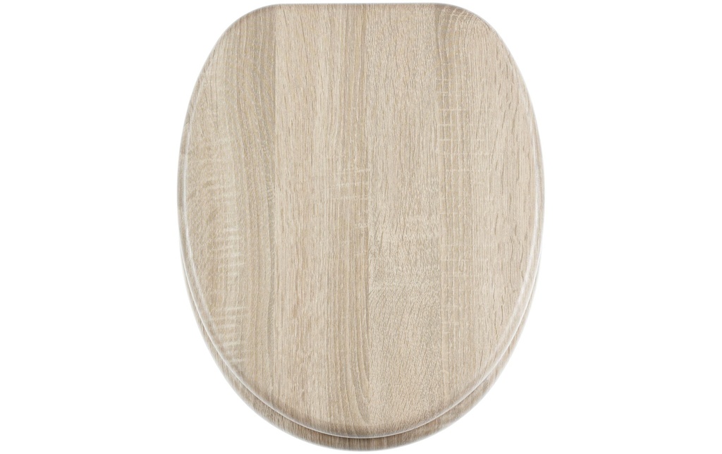 diaqua® Siège de toilette Forest avec abaissement automatique, Marron