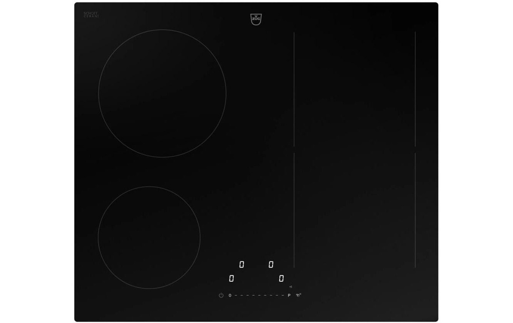 V-Zug Plaque de cuisson par induction CookTop V2000 I604 DualDesign