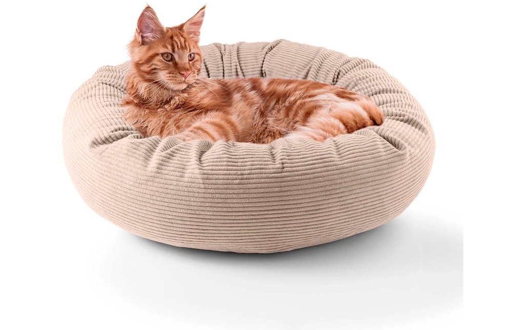 Lumaland Lit pour chat Cord Rose