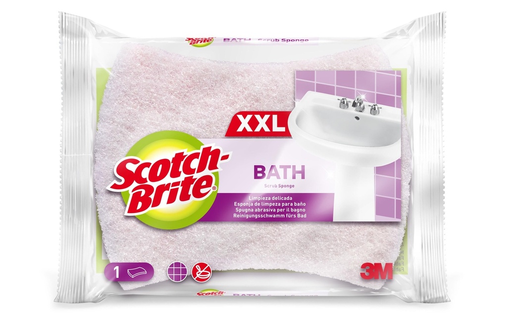 Scotch-Brite Éponge Salle de bain XXL, 1 Pièce/s
