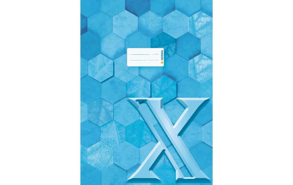 HERMA Protège-cahier X A4 bleu clair
