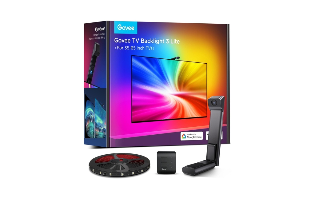 Govee Envisual TV Backlight T3, 55-65 RGBICW, WiFi, BT