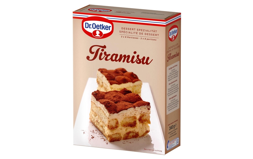 Dr.Oetker Mélange pour dessert au tiramisu 240 g