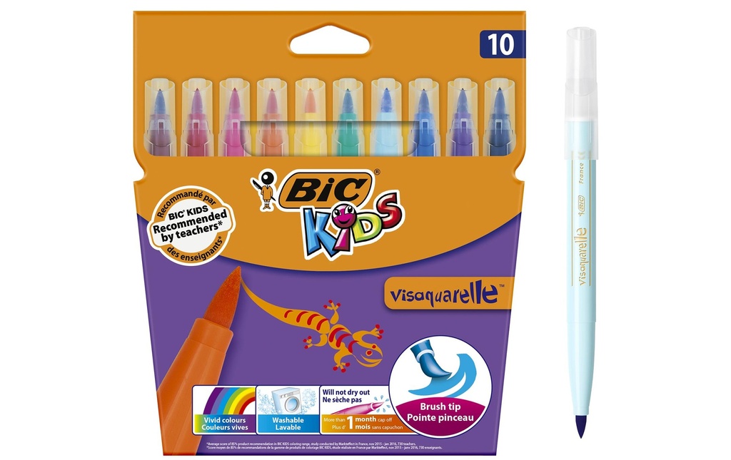 BIC Feutres Kids Visaquarelle (10 pces)
