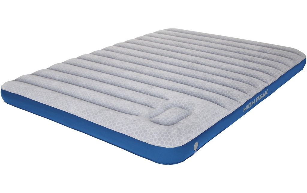 High Peak Matelas pneumatique Cross Beam Single Extra Long, 210 x 140 x 20 cm