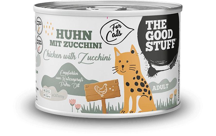The Goodstuff Alimentation humide Poulet avec courgettes Adult 200g