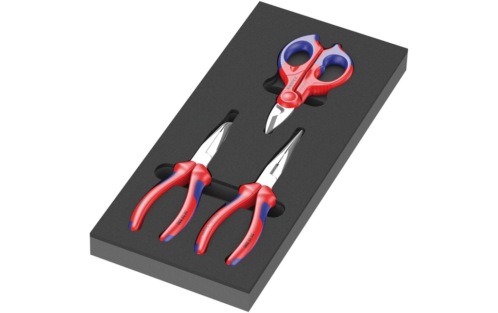 Wera Jeu de pinces Knipex 9781 Kit de mousse 2, 3 pièces