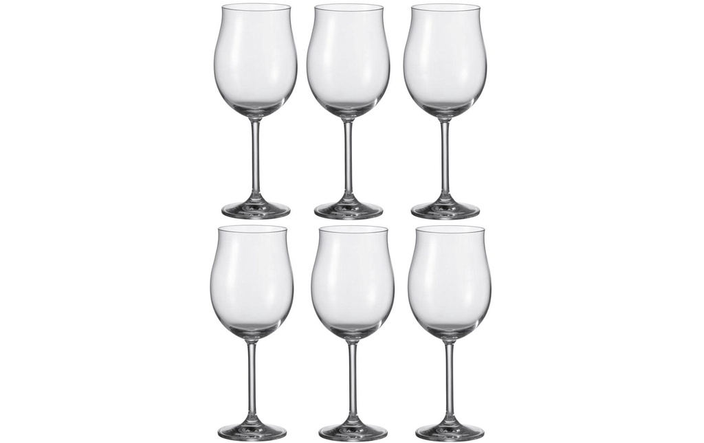 Montana Verre à vin rouge Pure 550 ml, 6 Pièce/s, Transparent