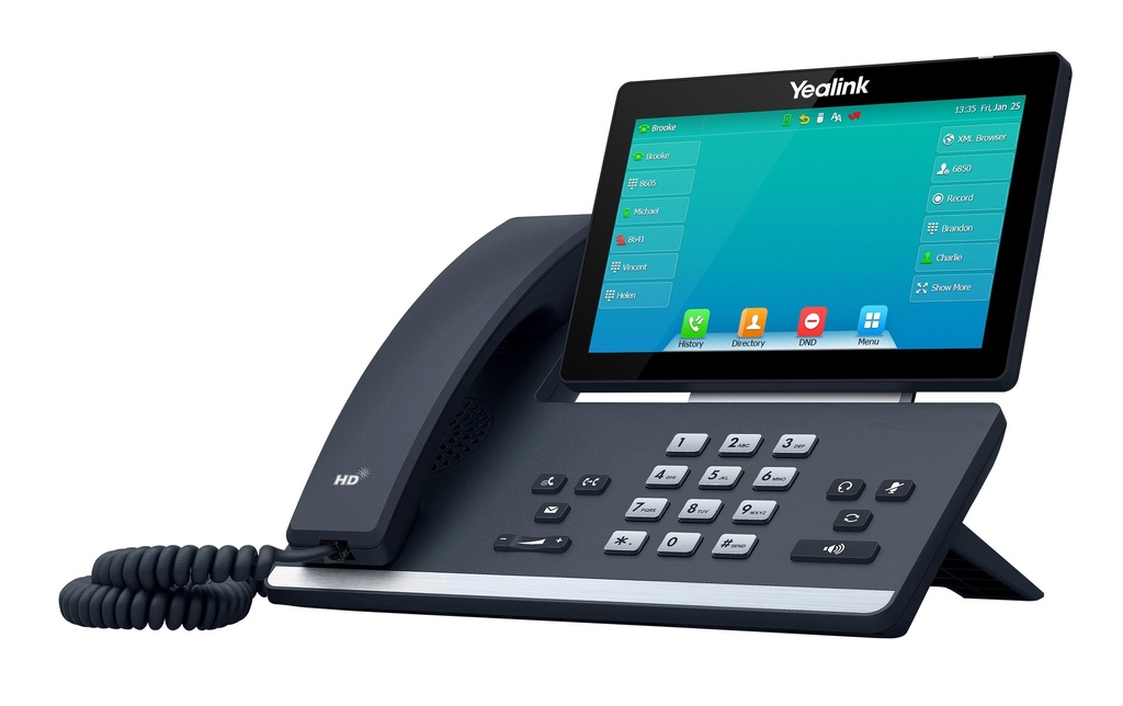 Yealink Téléphone de bureau SIP-T57W Gris