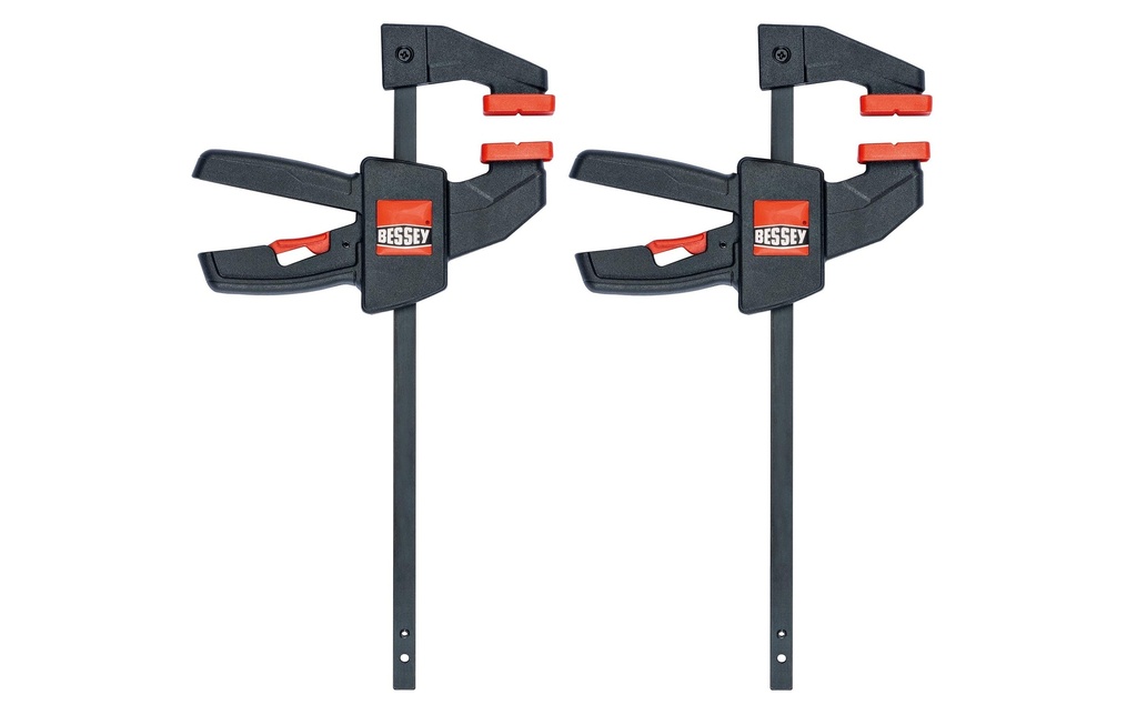 Bessey Serre-joint à une main EZ, 2 pièces, 110 mm