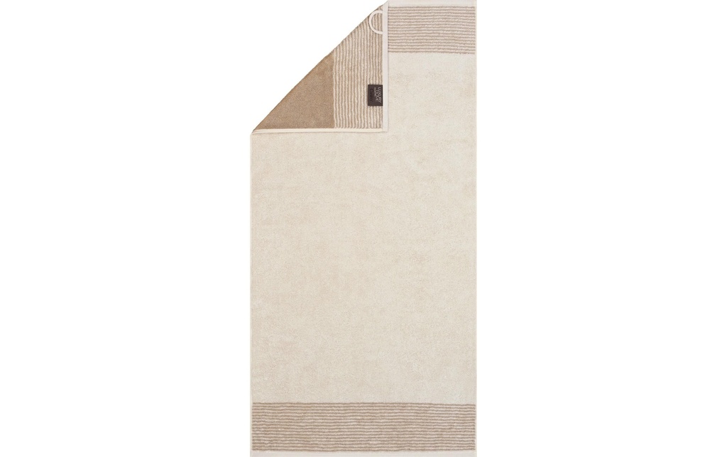 Cawö Serviette pour invité Serviette éponge en coton 30 x 50 cm, Nature