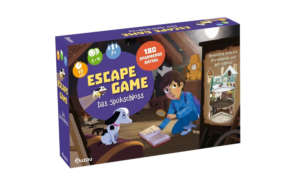 HUCH! Jeux d’enfant Escape Game Le château hanté