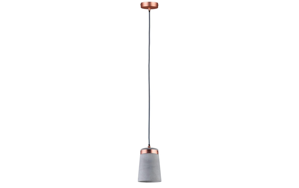 Paulmann Lampe suspendue Neordic Stig, E28 Gris/Cuivre
