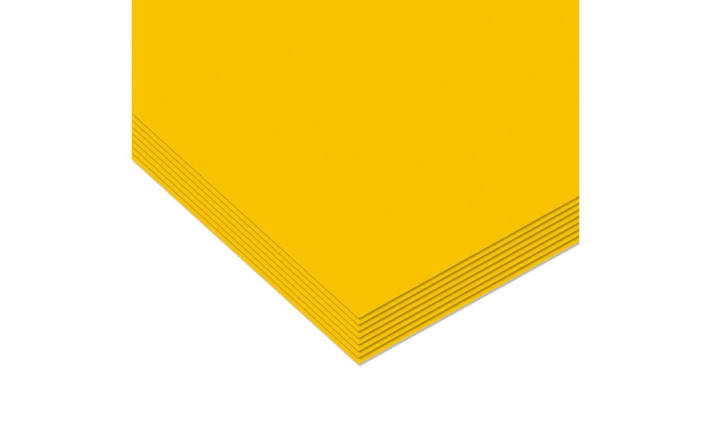 URSUS Papier transparent 70 x 100 cm 25 feuilles, jaune d'or