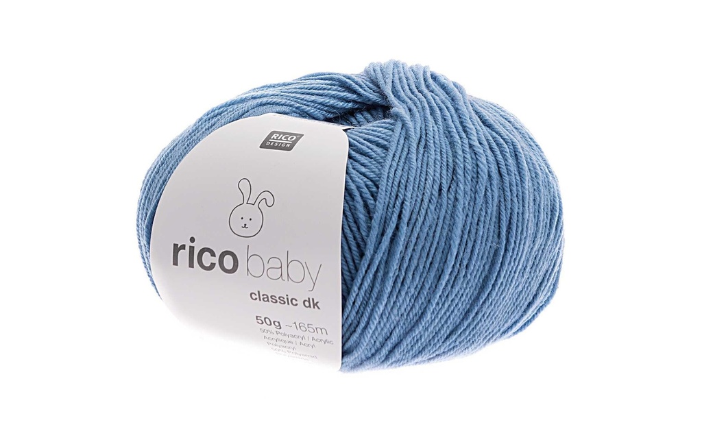 Rico Design Laine Baby Classic DK 50 g Bleu clair