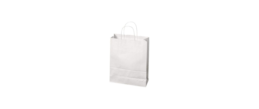 Brieger Sac cadeau 32 x 14 x 42 cm, Blanc