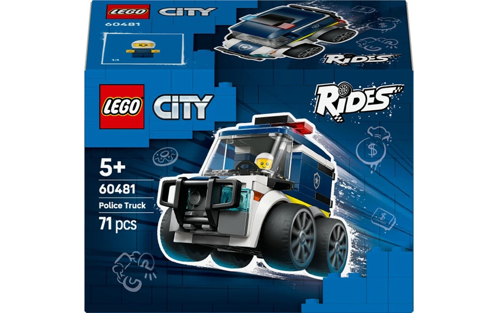 LEGO® City Véhicules – Le camion de police 60481