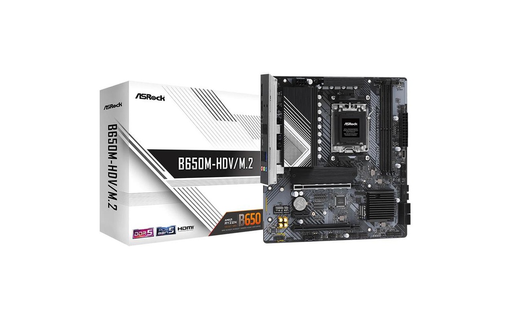 ASRock Carte mère B650M-HDV/M.2