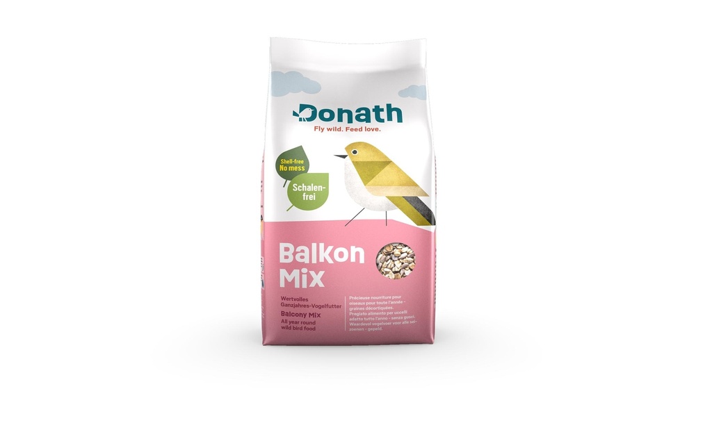 Donath Nourriture d’hiver pour oiseaux Balcon Mix, 1 kg