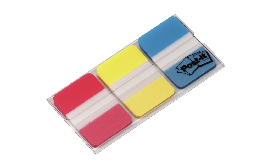 Post-it Marque-page Index Strong Rouge/Jaune/Bleu, 3 Pièce/s