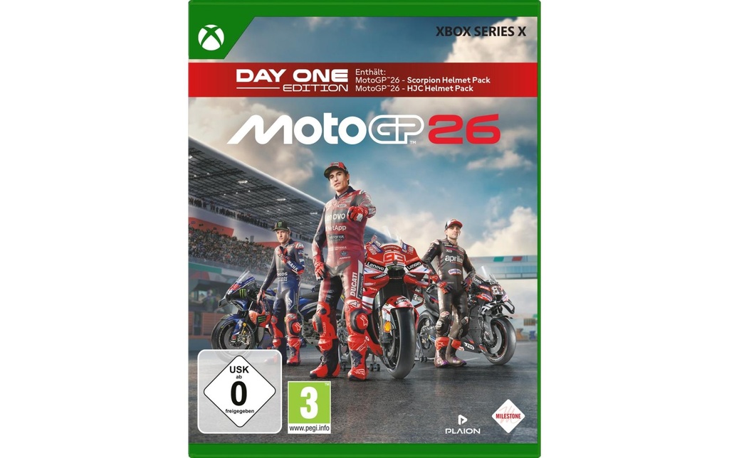 Milestone MotoGP 26 Day One Edition (Xbox Series X) (Boîte)