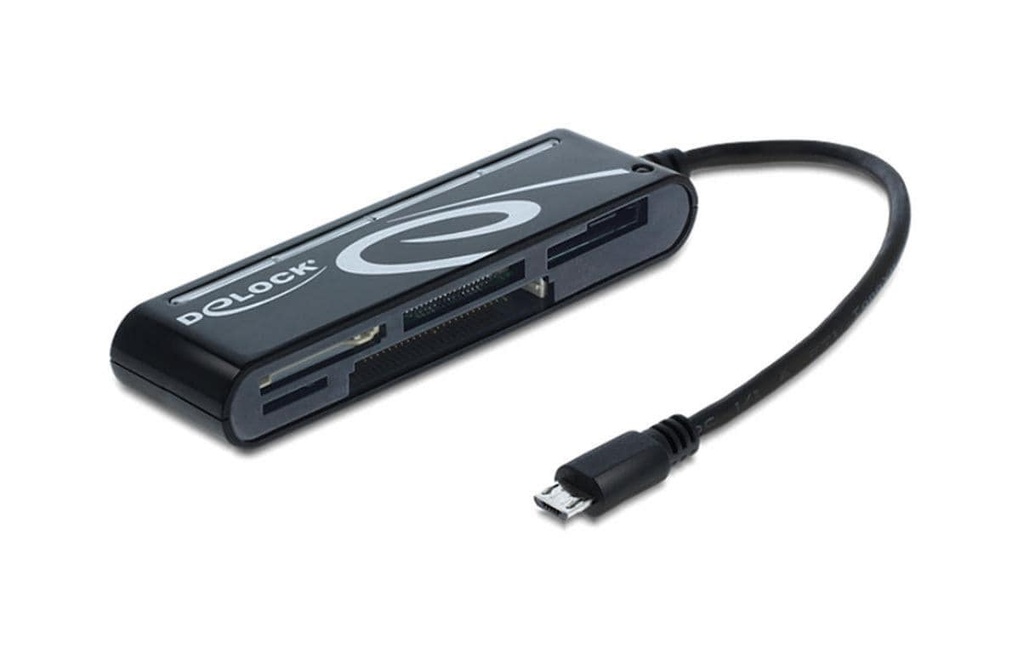 Delock Card Reader Extern 91732 All in 1 MicroUSB