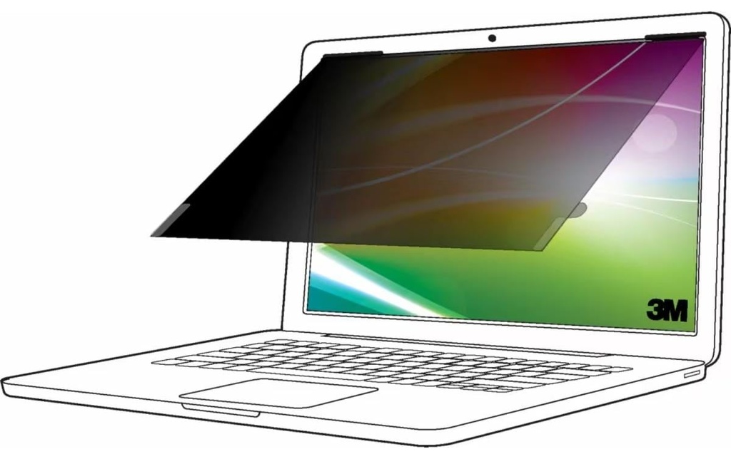 3M Filtre anti-regard Bright Screen 14  / 16:10