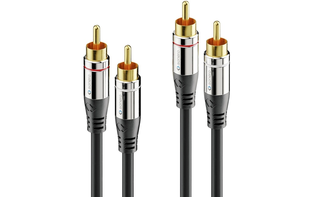 sonero Câble audio Cinch - Cinch 15 m