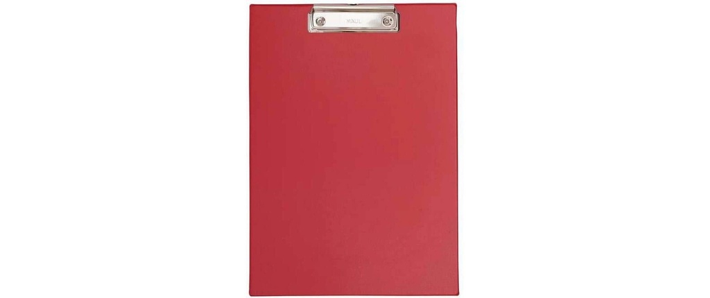 Maul Planchette à pince A4 MAULpoly Rouge