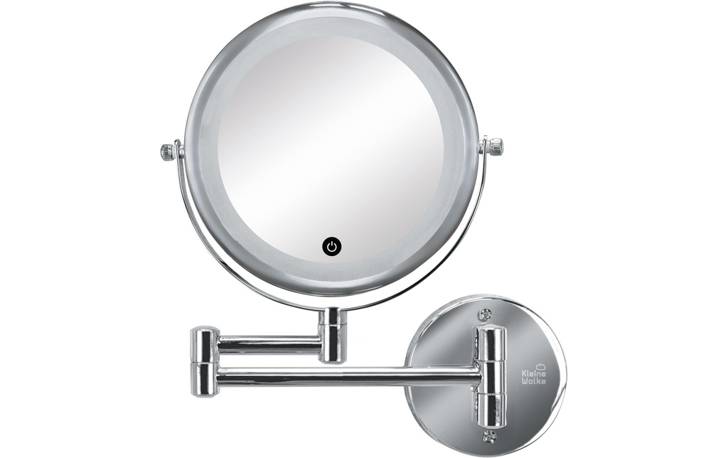 Kleine Wolke Miroir cosmétique Lumi Argenté