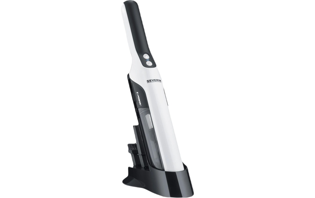 Severin Aspirateur à main sans fil HV 7140 Noir/Blanc