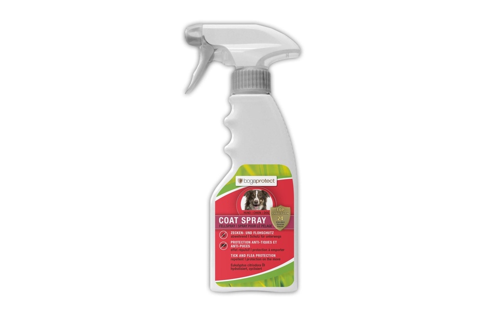 bogar Spray antiparasitaire pour fourrure bogaprotect Coat Spray 250 ml