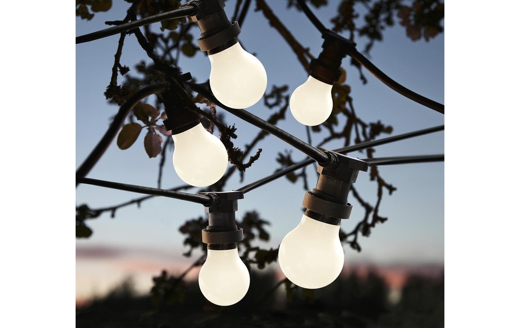 Schönenberger Guirlande lumineuse Décor de fête, 1000 cm, Blanc chaud (WW)