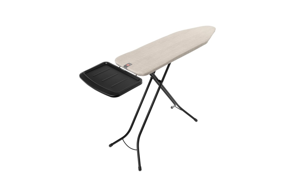 Brabantia Table à repasser avec tablette pour station vapeur 124 cm x 38 cm
