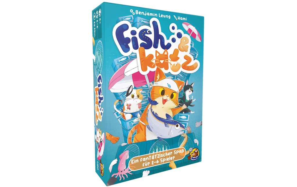 Heidelberger Spieleverlag Jeux pour la famille Fish & Katz -DE-
